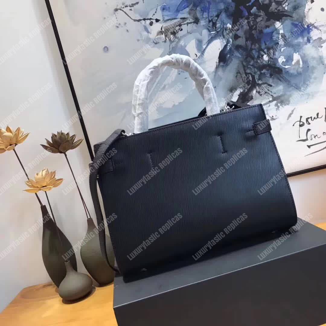 LV Twist Tote Epi Leather Noir