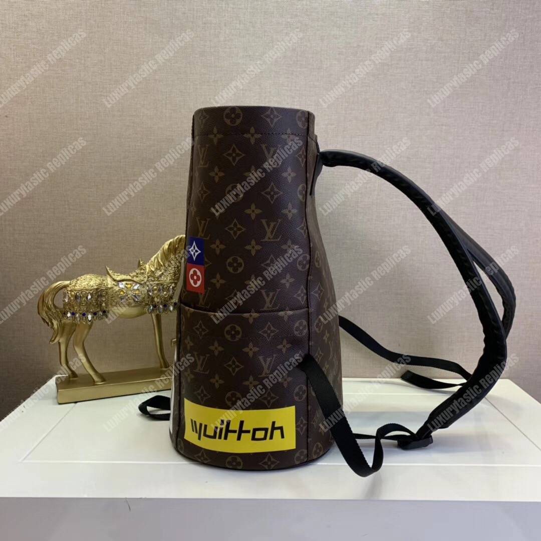 LV Chalk Backpack Monogram Marron