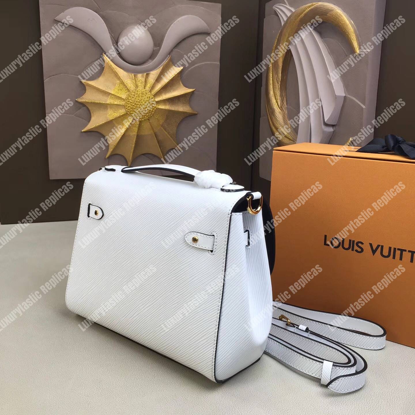 LV Boccador Bag White
