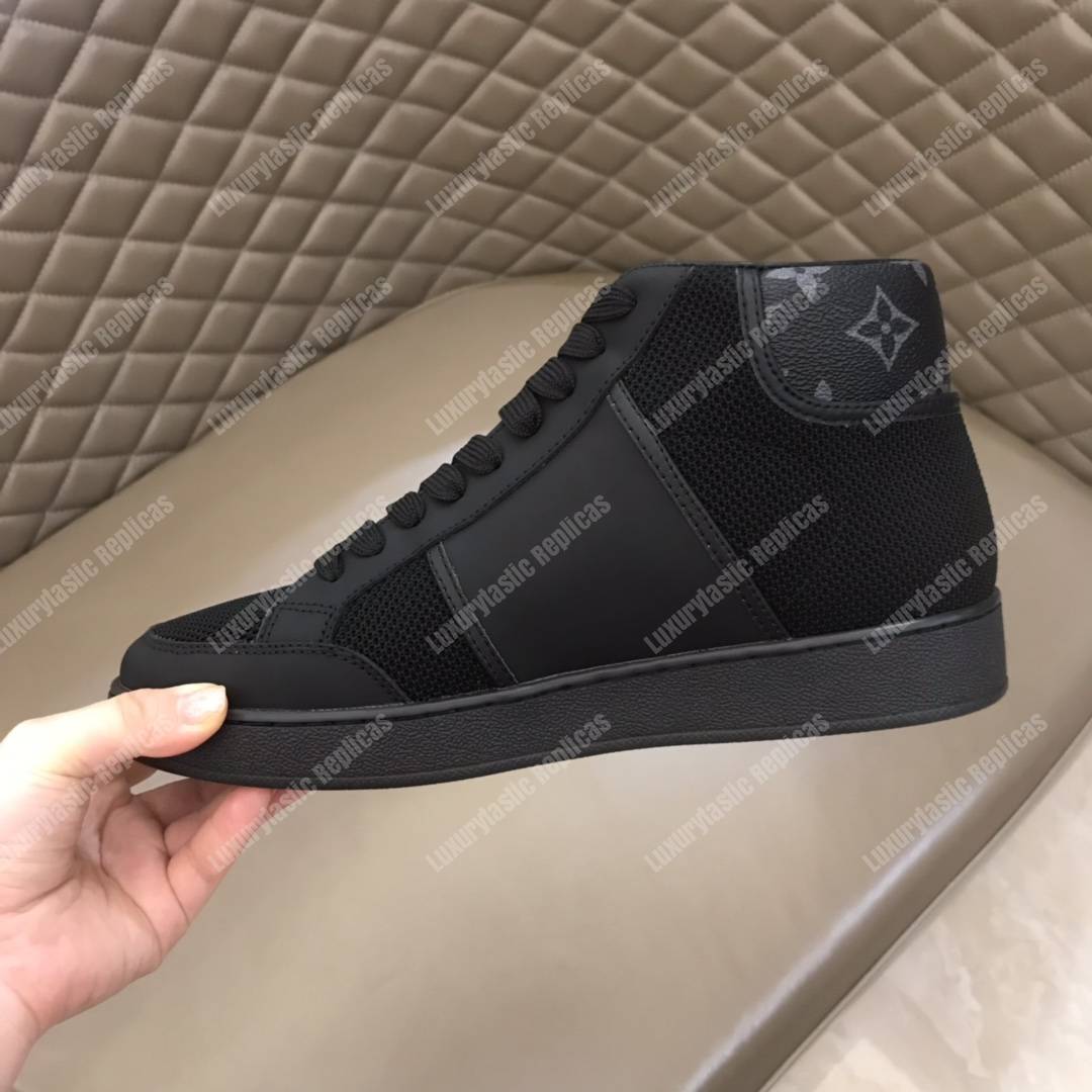 LV Rivoli Trainer Boots Black