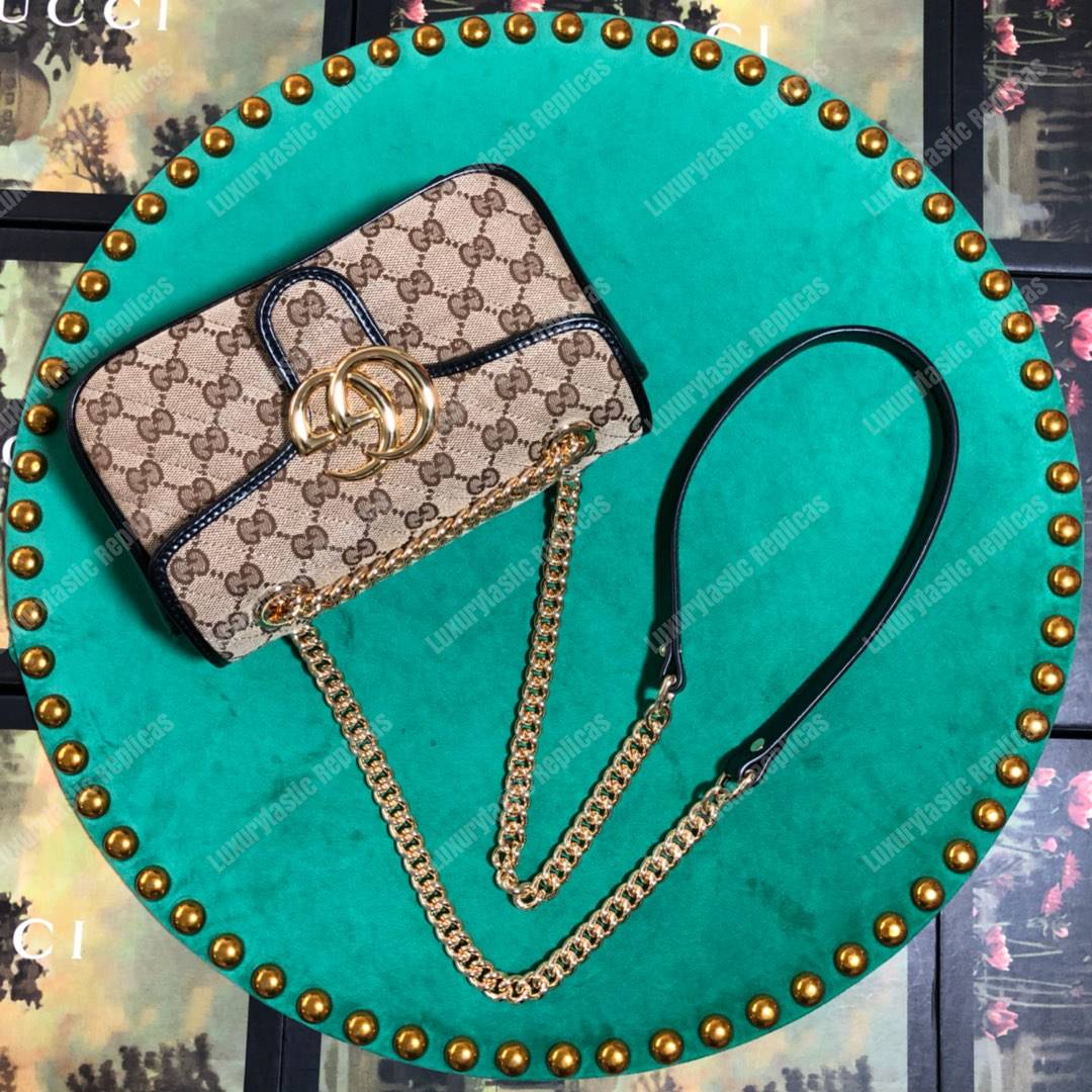 G*u*i gg marmont mini bag original gg canvas