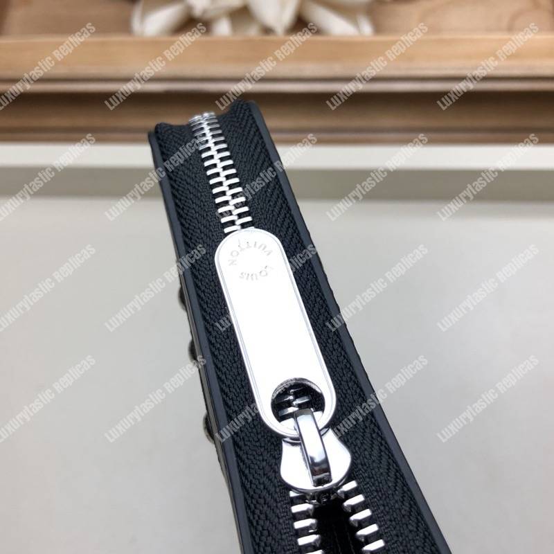 LV Special Edition Zippy Wallet Epi Leather Black