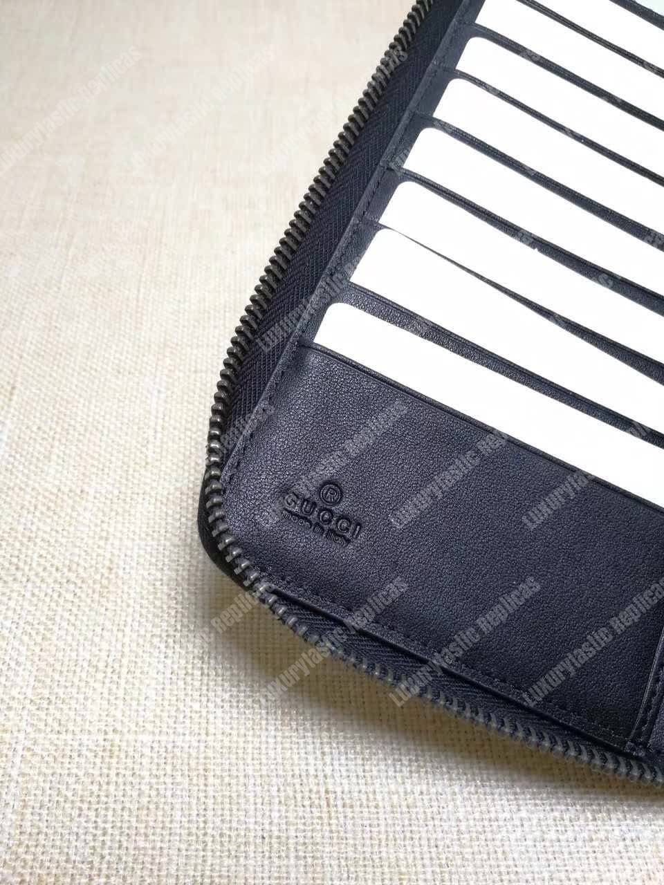 G*u*i gg micro G*u*issima zip around wallet black