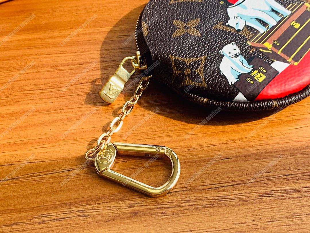 LV Round Coin Purse Monogram Canvas