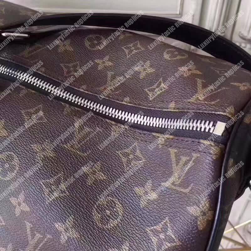 LV Keepall Bandouliere 45 Monogram Macassar Canvas