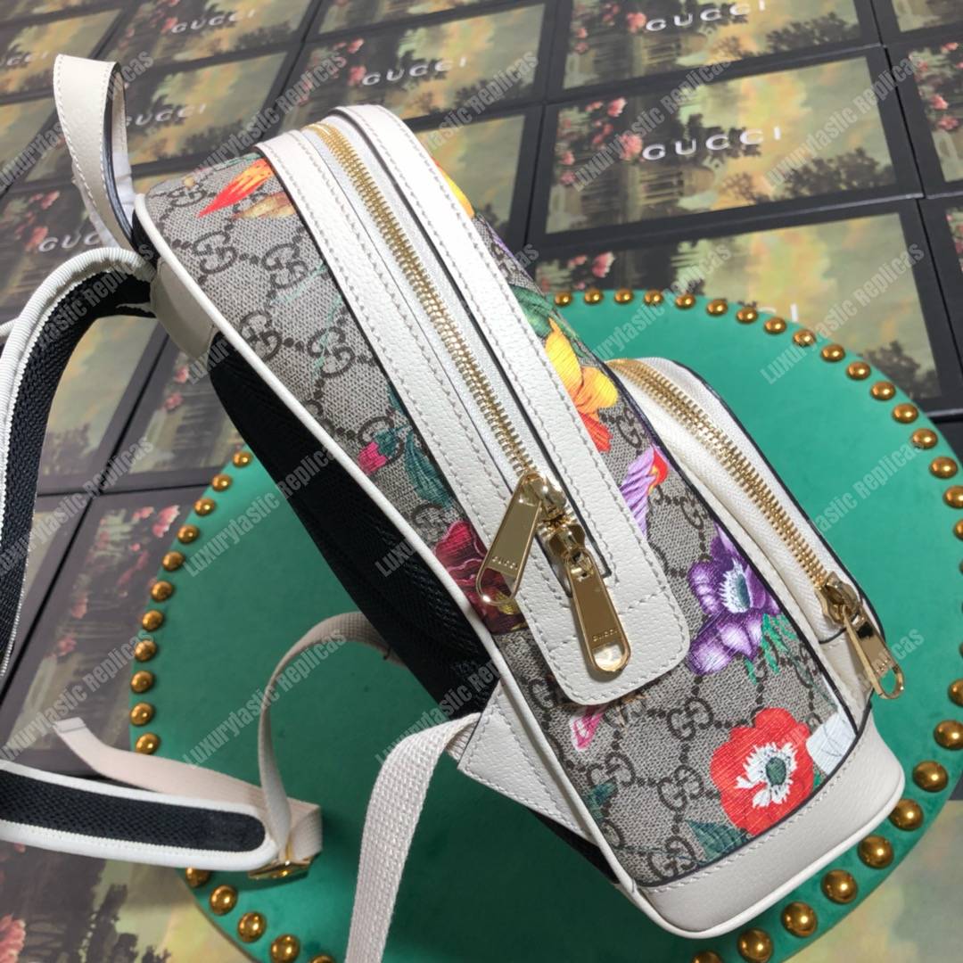 G*u*i ophidia gg flora small backpack white