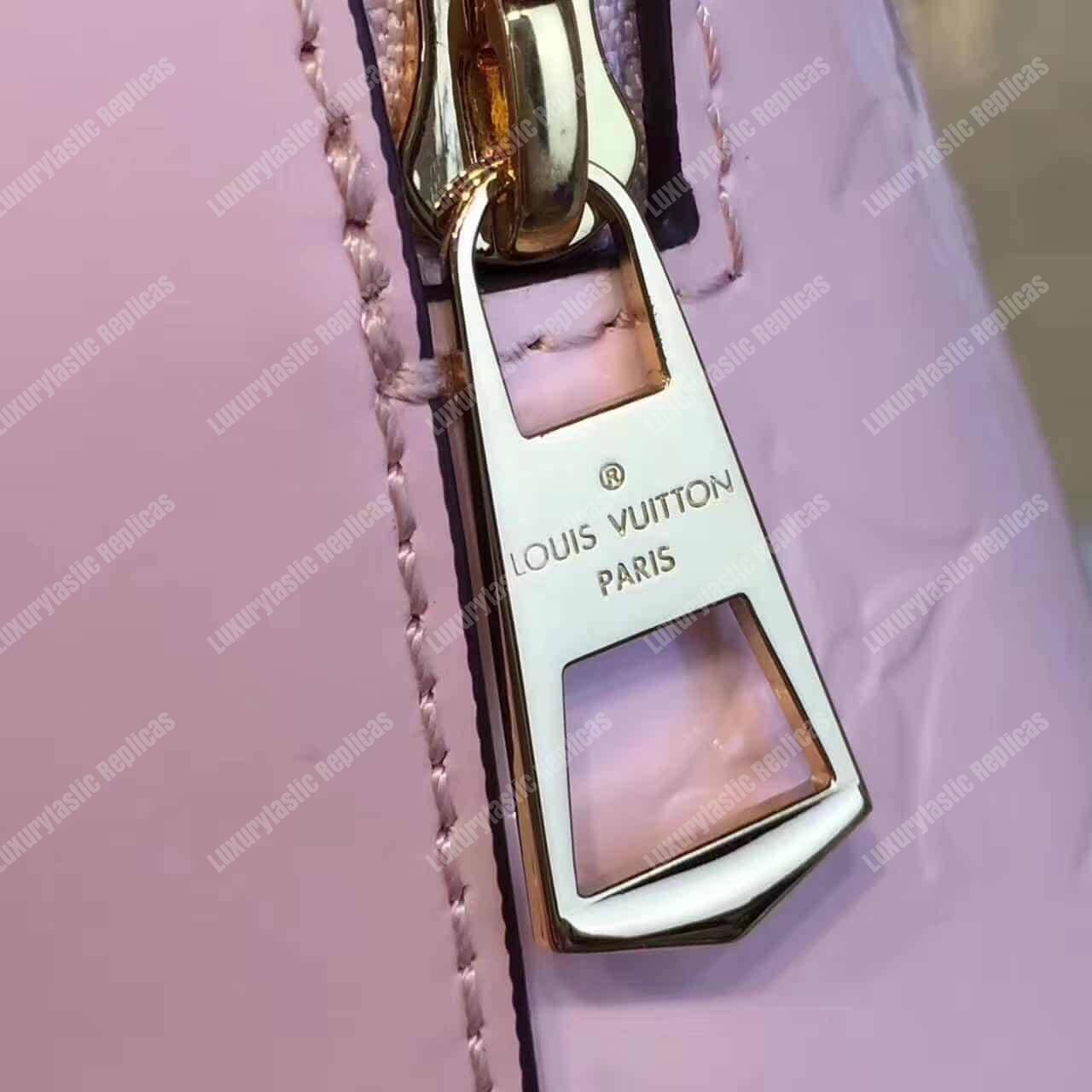 LV Melrose Monogram Vernis Pink
