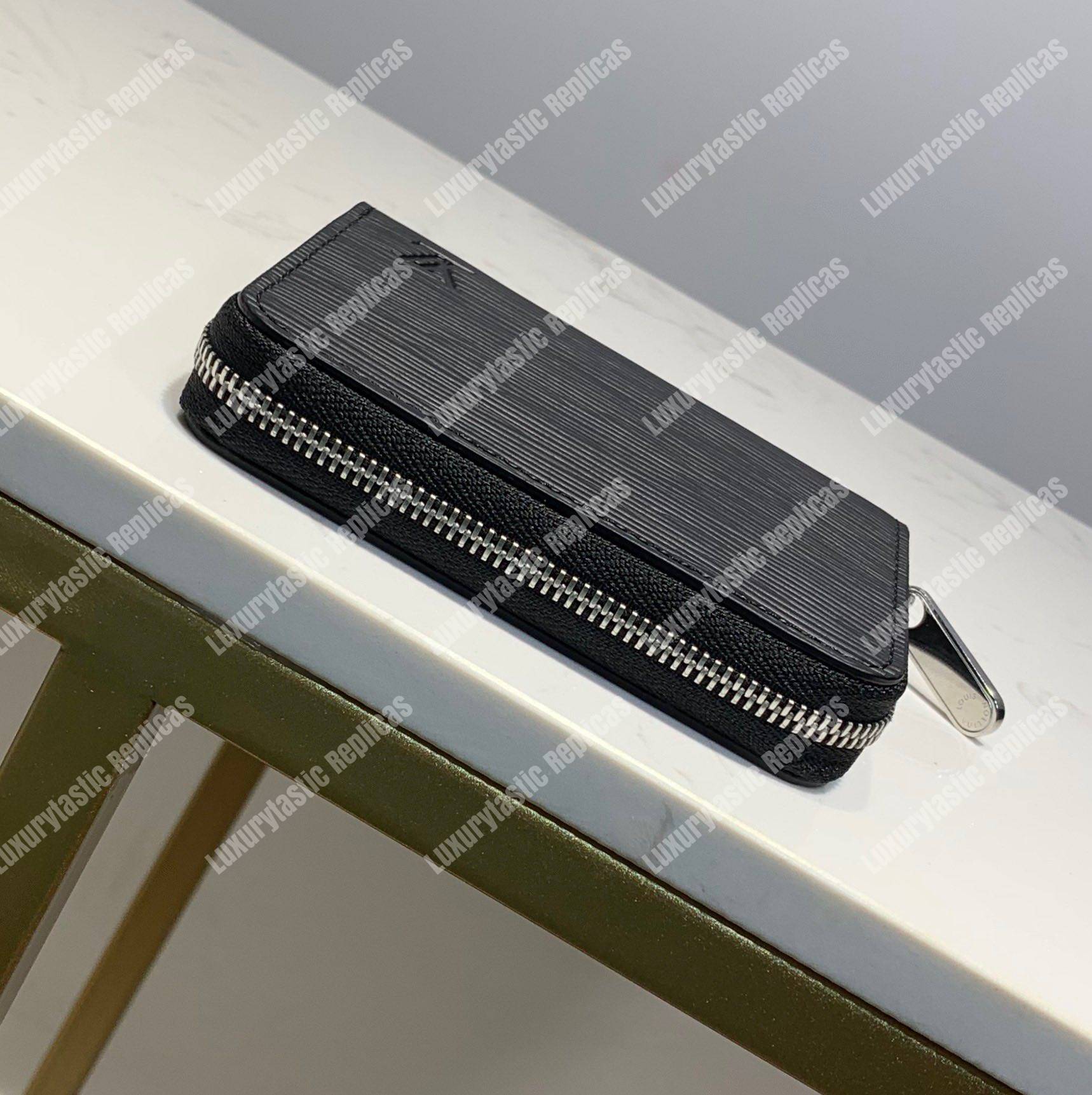 LV Zippy Coin Purse Epi Leather Noir