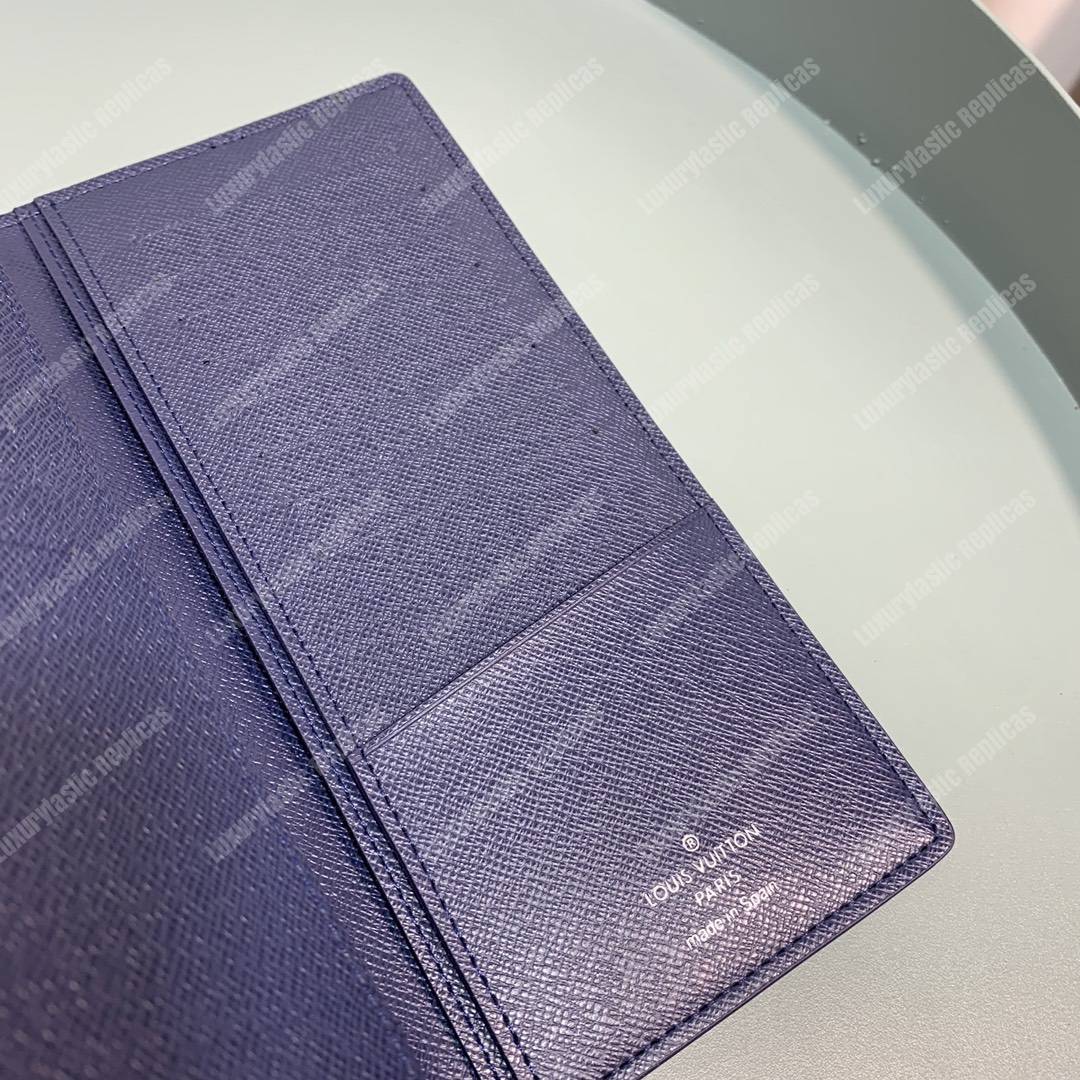 LV Long Wallet Blue