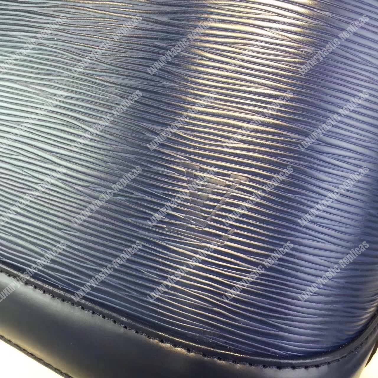 LV Alma PM Epi Leather Indigo