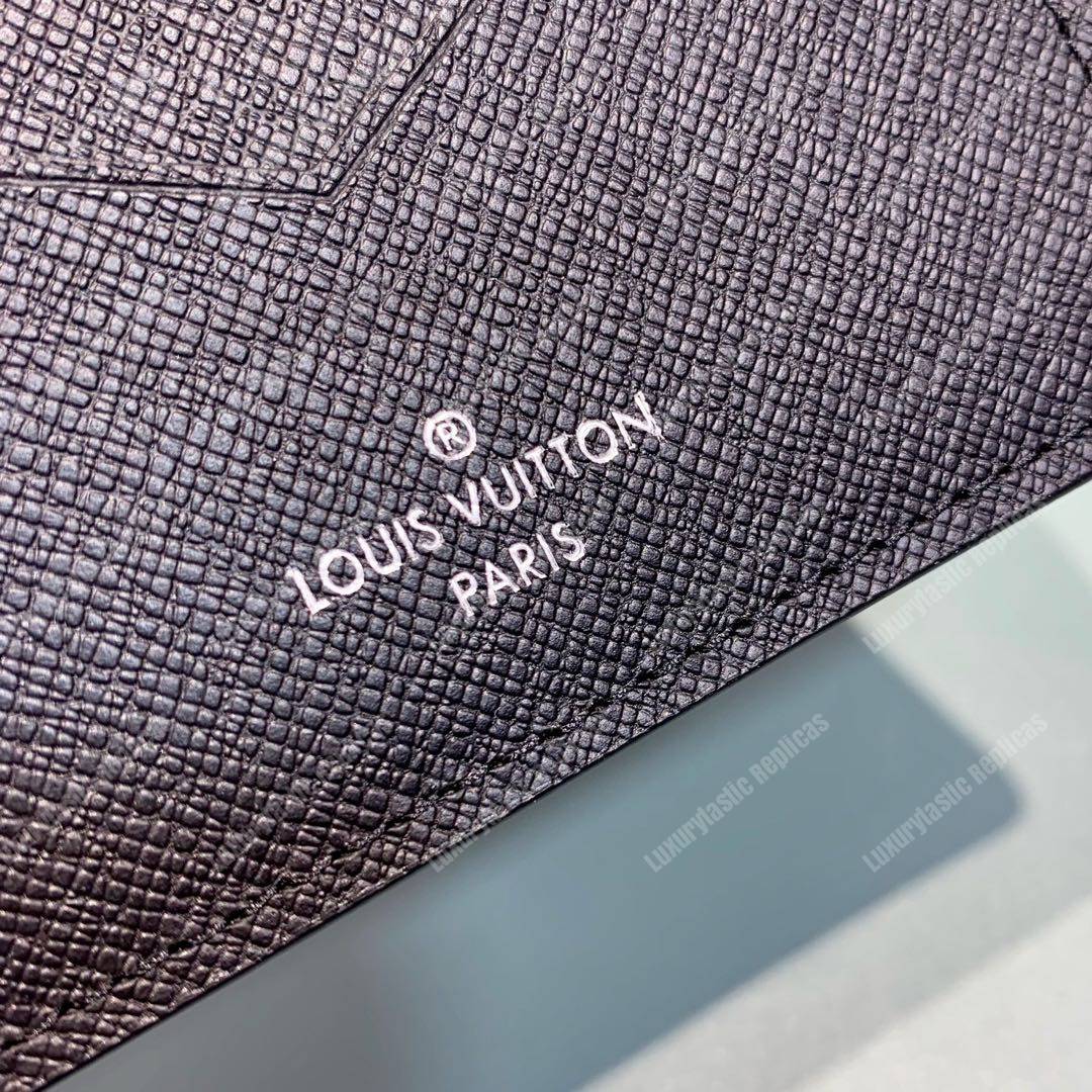 LV Pince Wallet Damier Graphite Canvas Gray