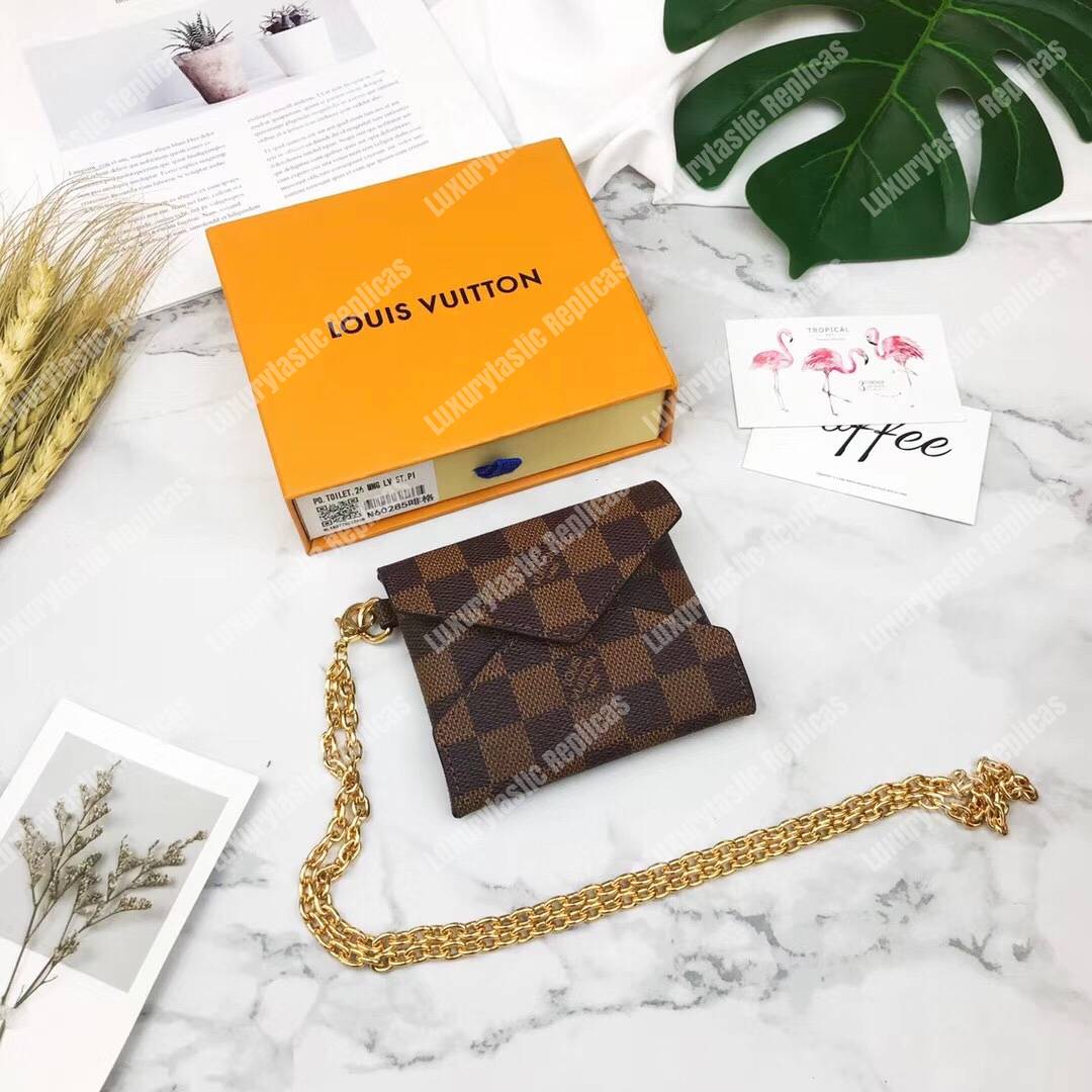 LV Kirigami Necklace Damier Ebene