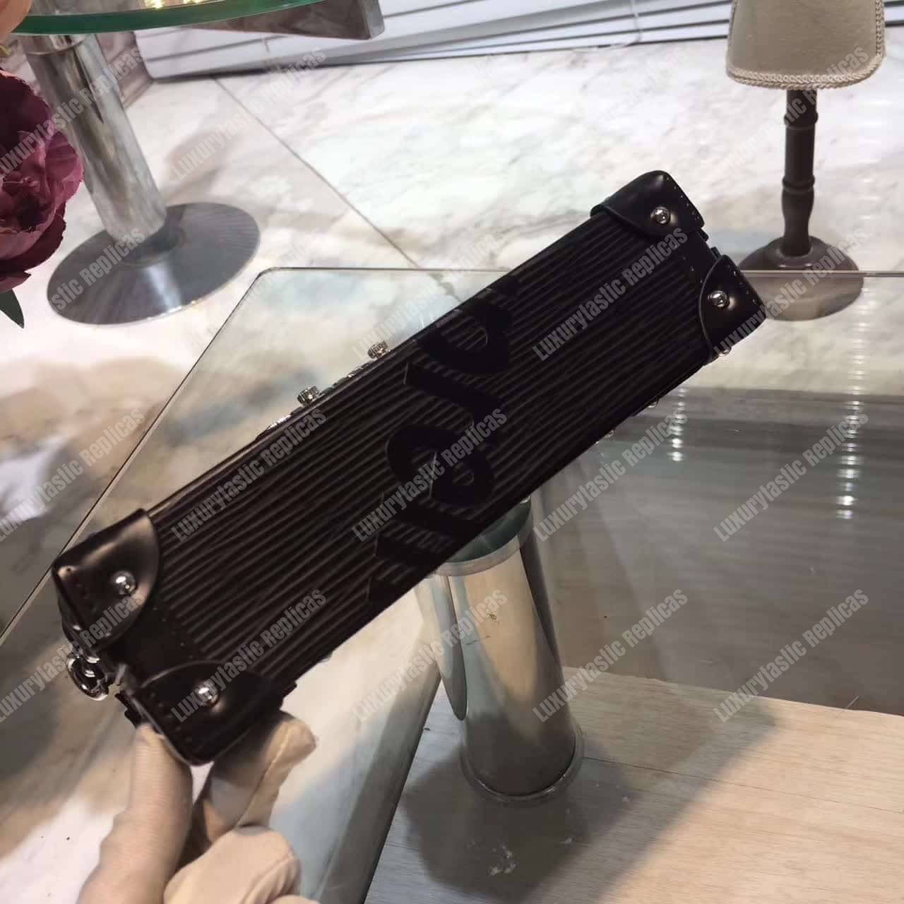 L**is vu*t*on x sup*e petite malle limited edition black