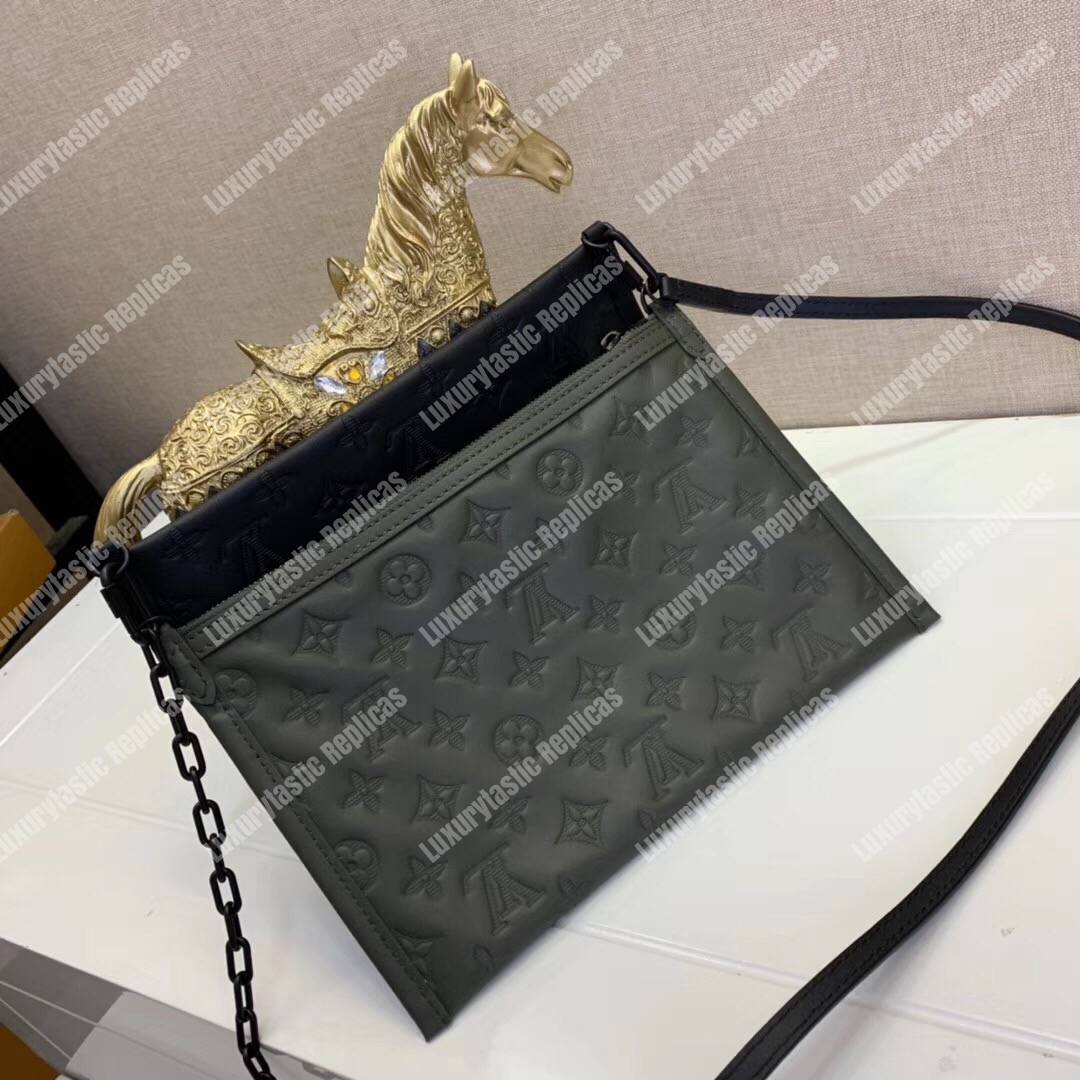 LV Double Flat Messenger Monogram Shadow