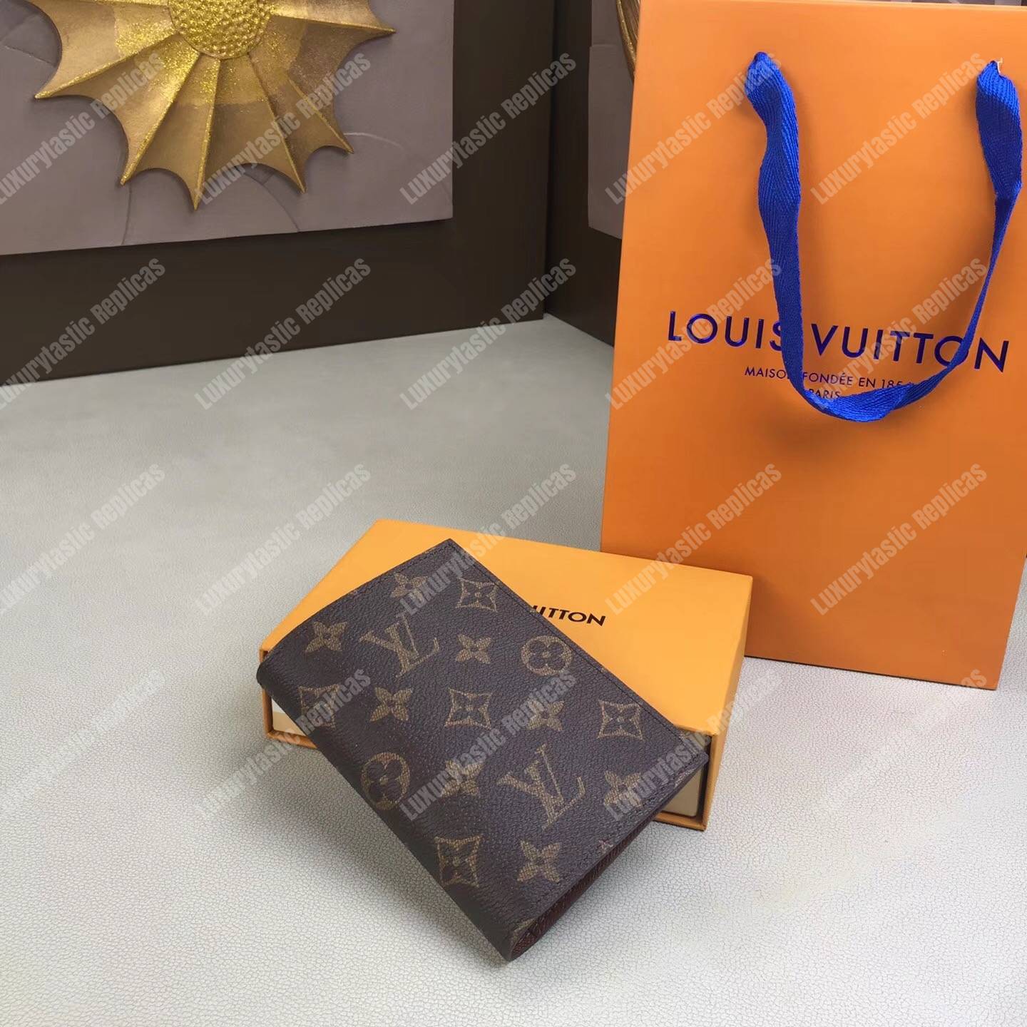 LV Passport Cover Monogram