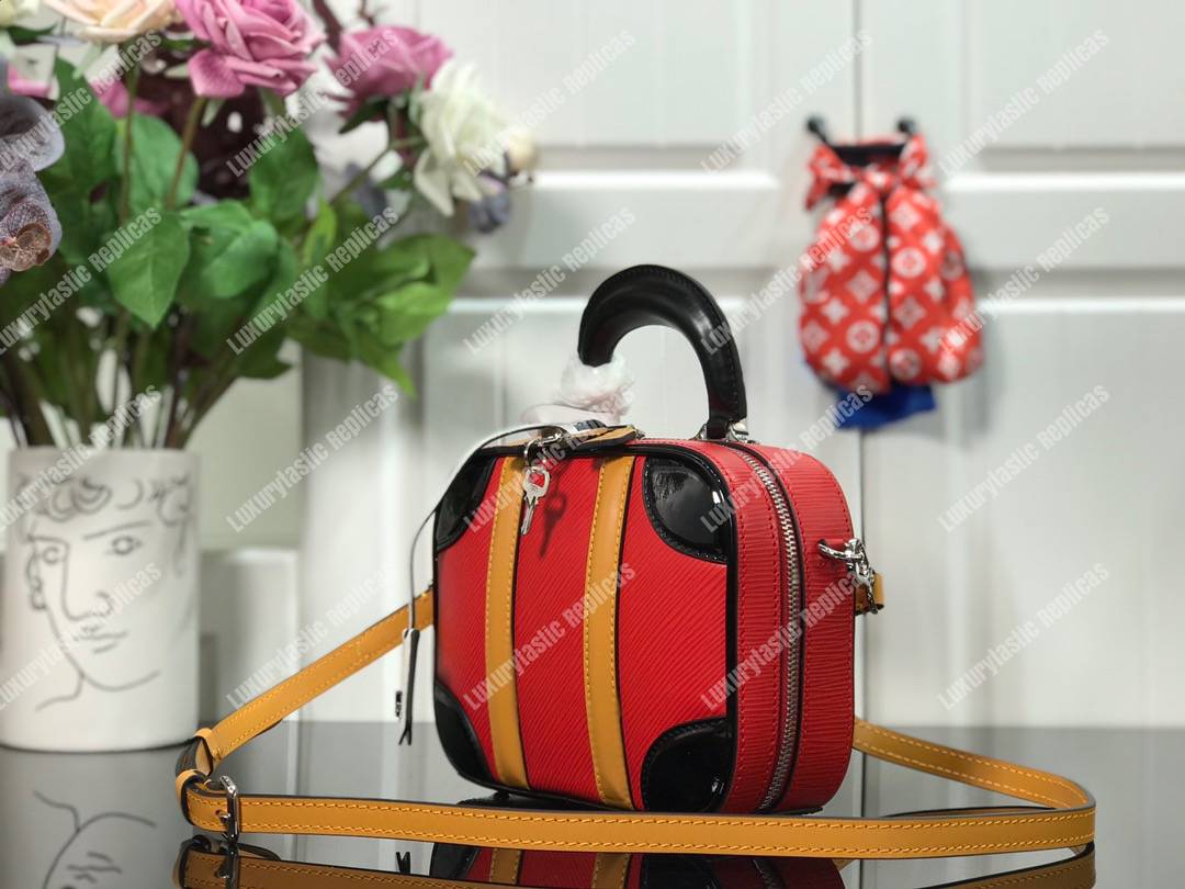 LV Mini Luggage BB Spring-Summer 2019 Epi Leather Rouge