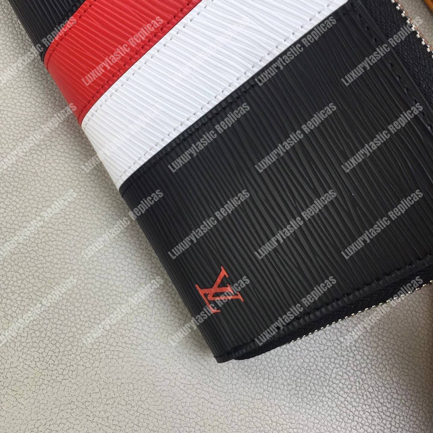 LV Zippy Wallet Epi Stripes special edition Noir