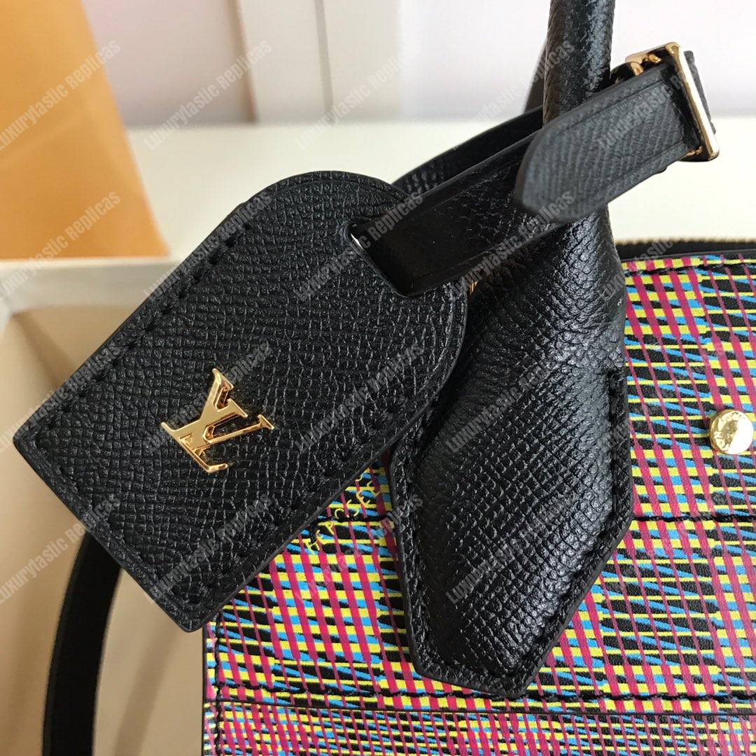LV City Steamer Mini Red Black