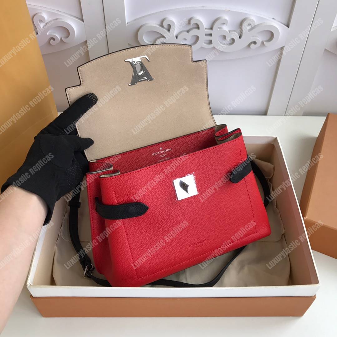 LV Lockme Ever BB Quartz Kabuki Black