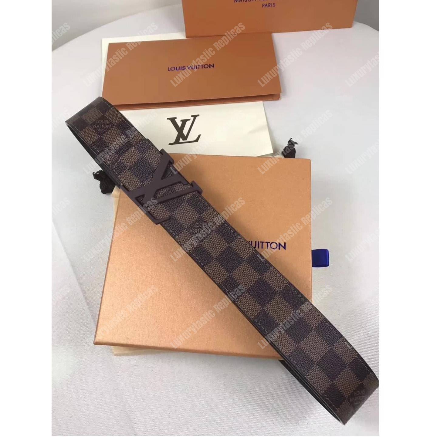 LV Initiales 40MM Damier Ebene