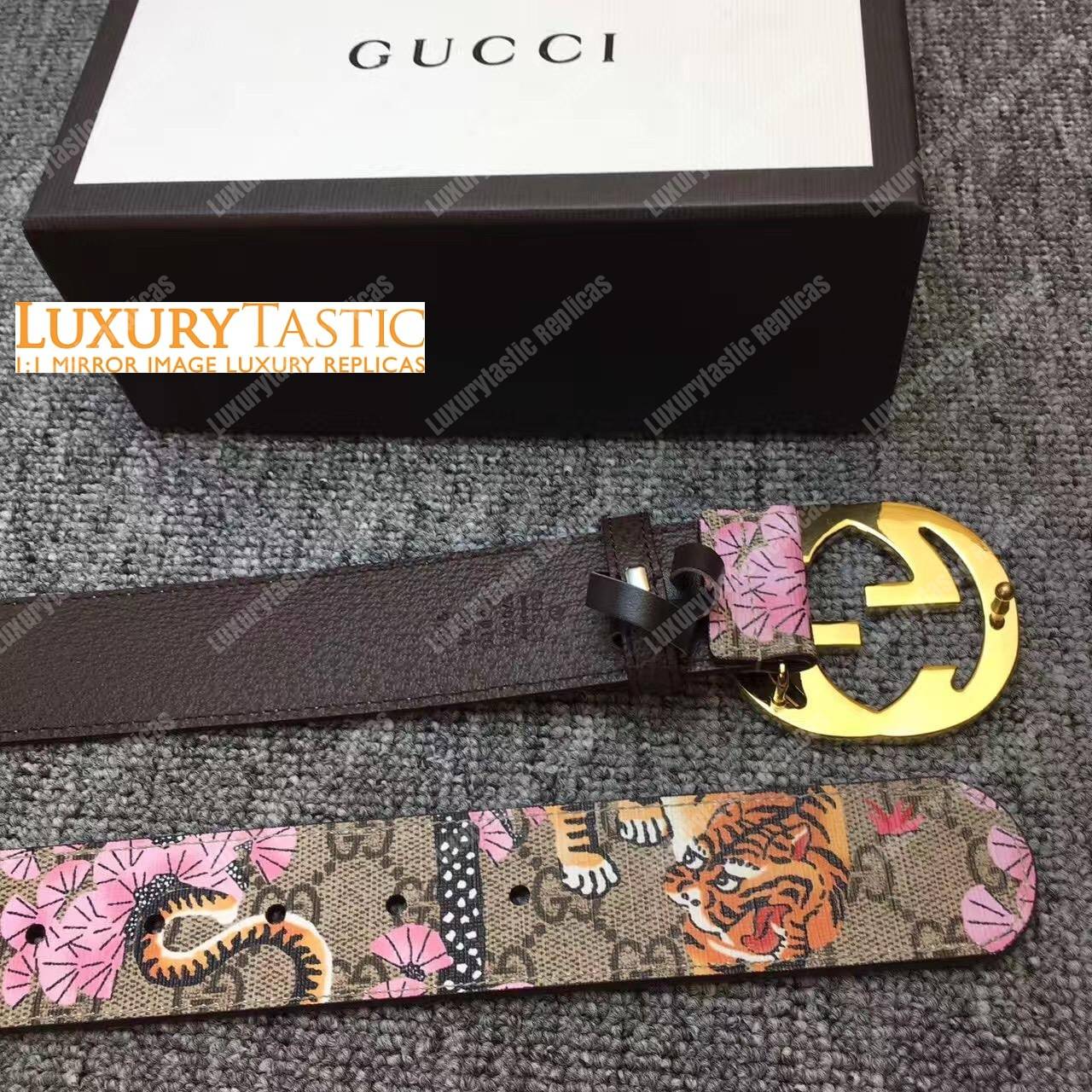 gg Sup*e tiger blooms belt