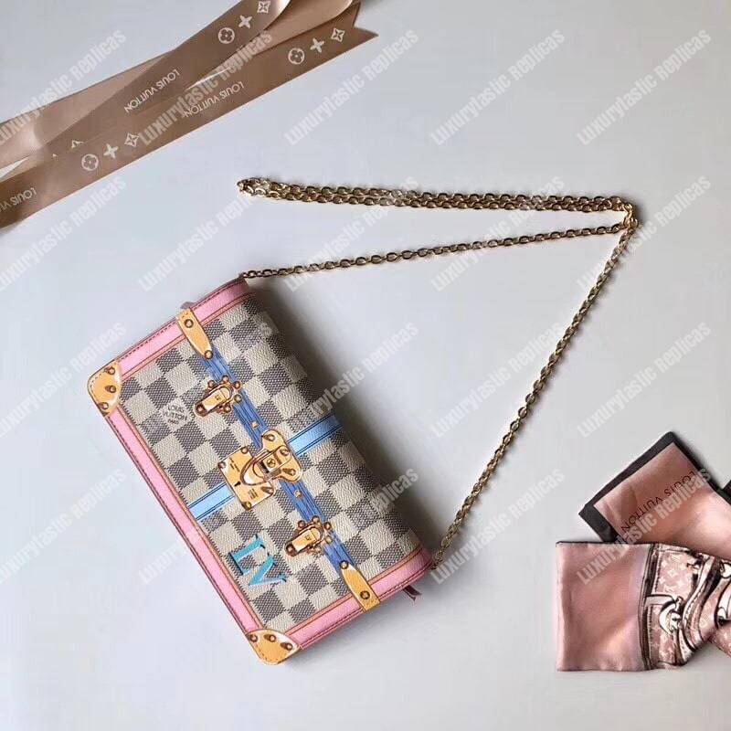 LV Pochette Weekend Damier Azur Spring-Summer 2018