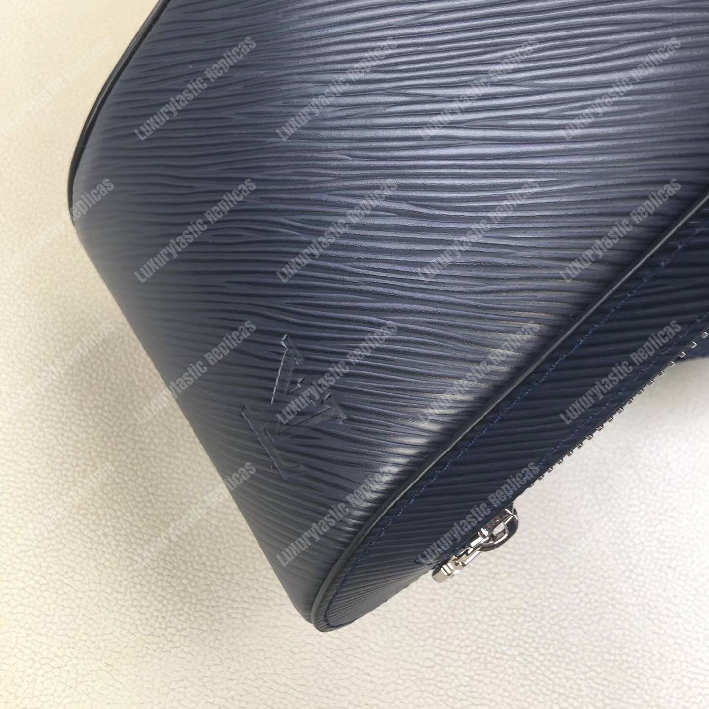 LV Geronimos Messenger Bag Epi Leather Navy Blue