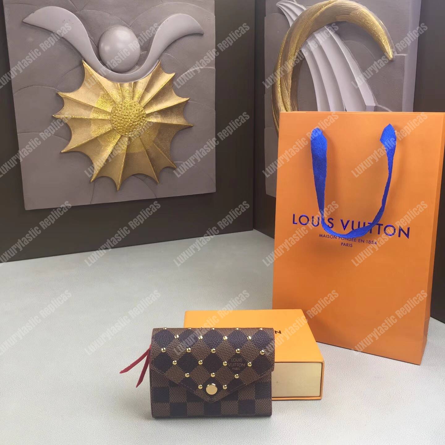 LV Victorie Wallet Damier Ebene