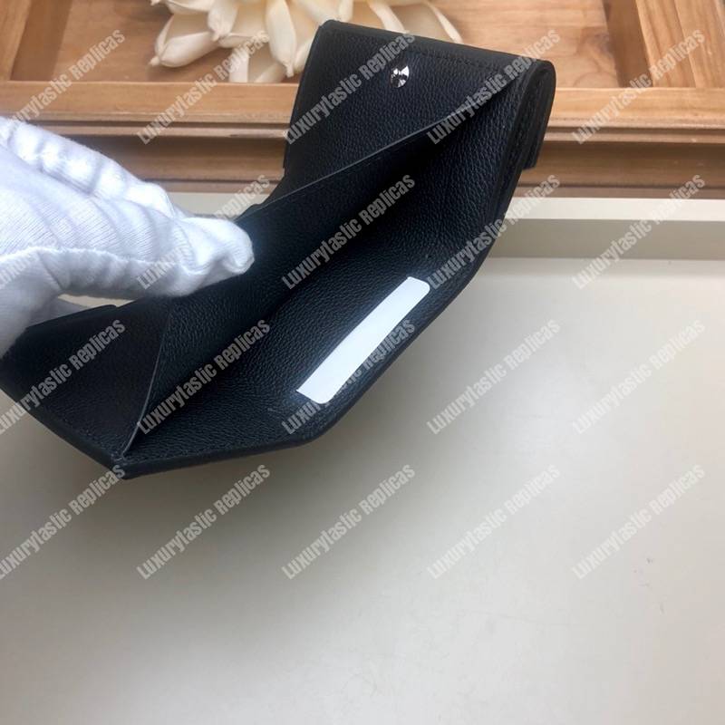 LV Lockmini Wallet Black