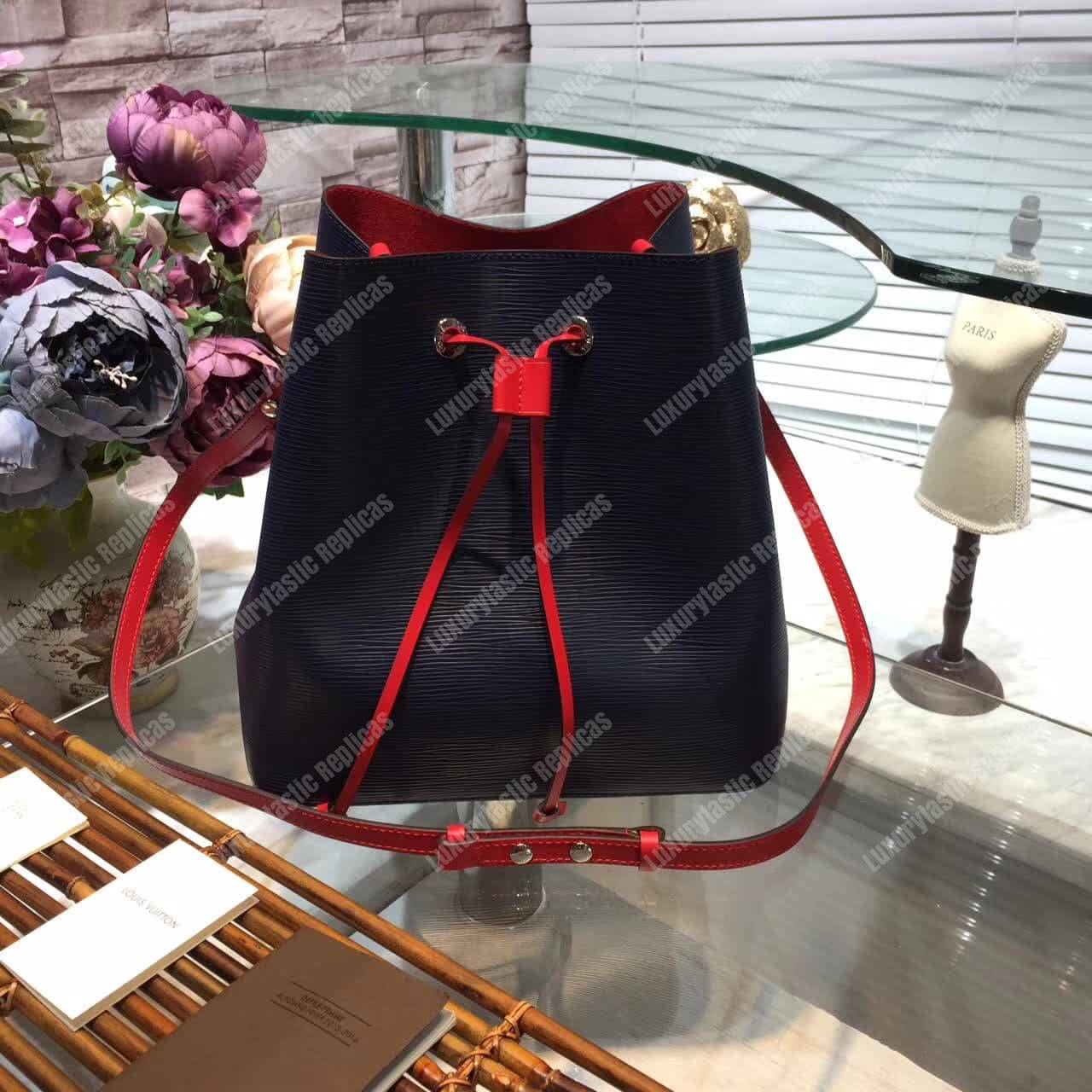 LV NéoNoé Bag Epi Leather Indigo