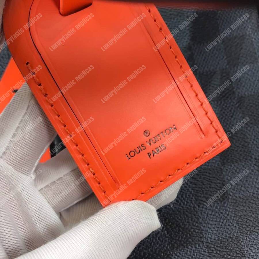 LV Keepall Bandoulière 45 Race Damier Cobalt Canvas