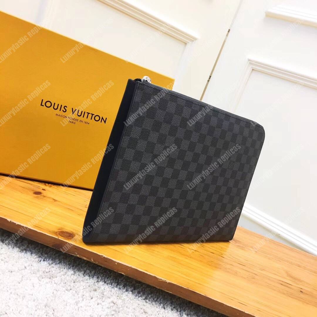 LV POCHETTE JOUR GM Damier Graphites