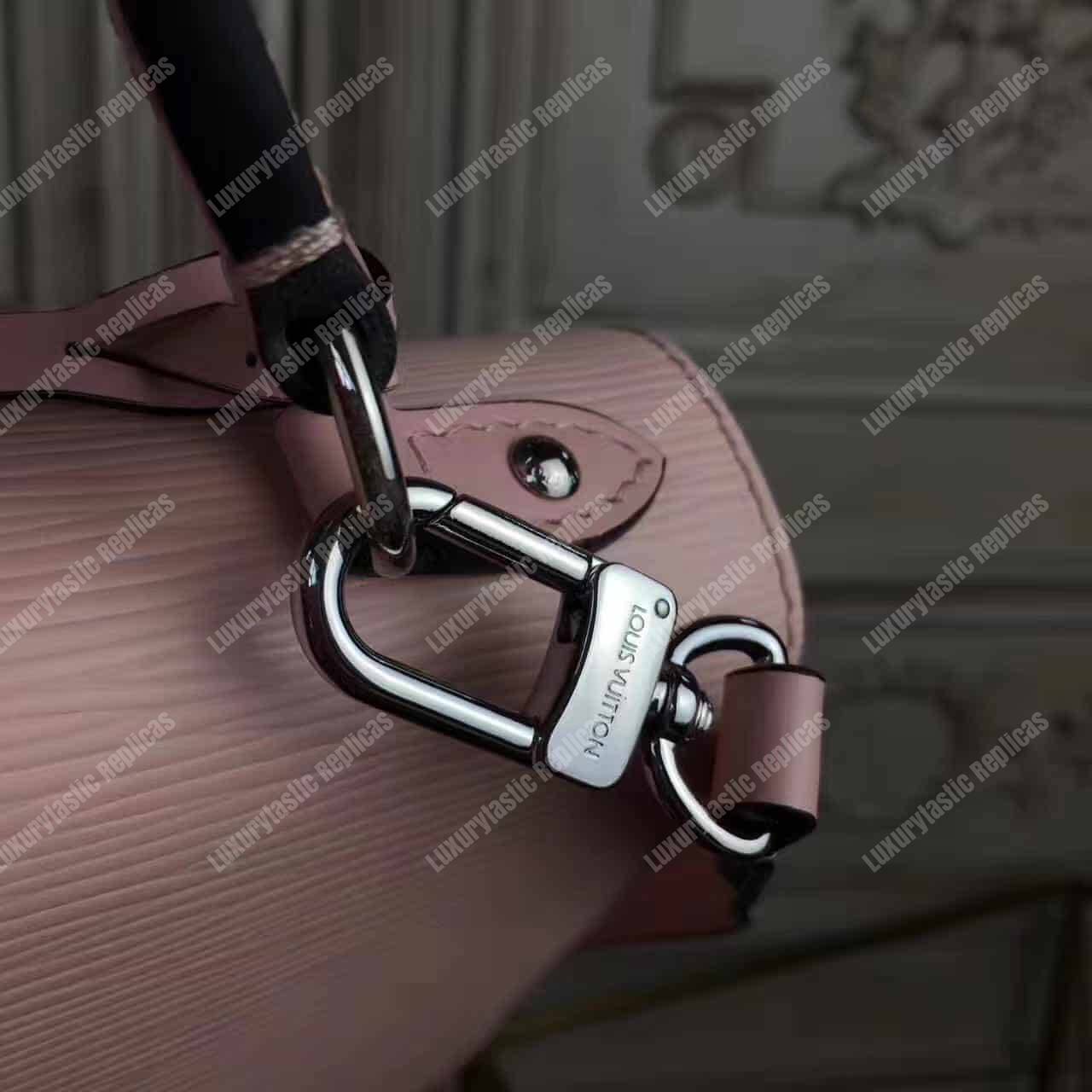 LV Cluny BB Bag Epi Leather Rose Ballerine