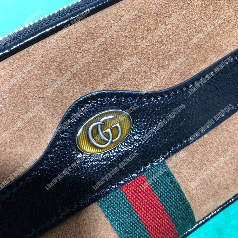 G*u*i ophidia belted iphone case brown