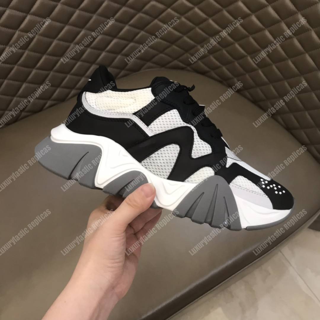 Versace Squalo Sneakers Black/White