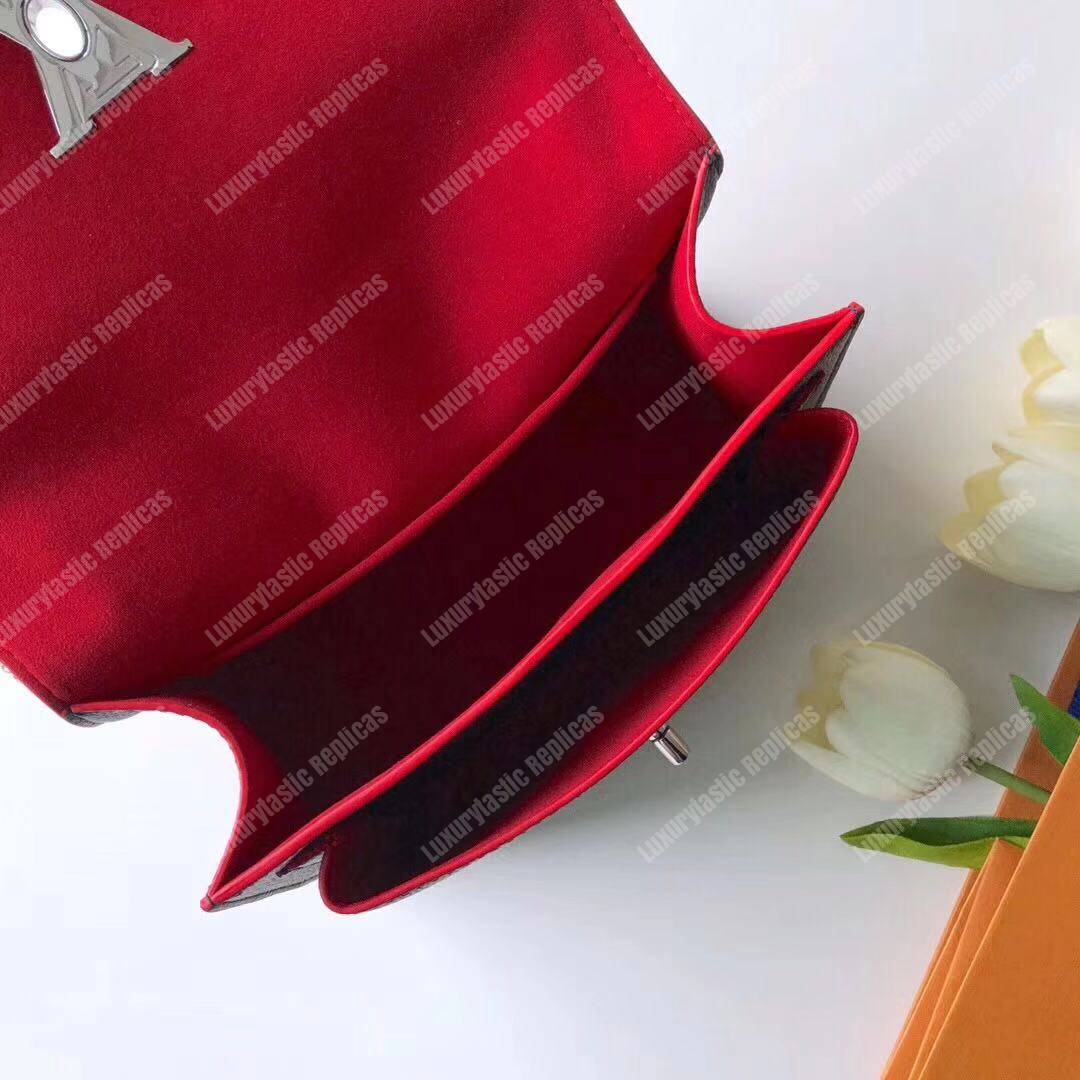 LV MyLockMe BB Marine Rouge