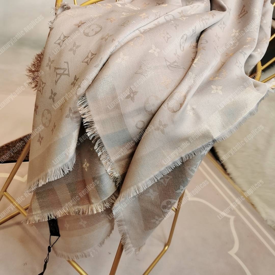 LV Monogram Shine Shawl