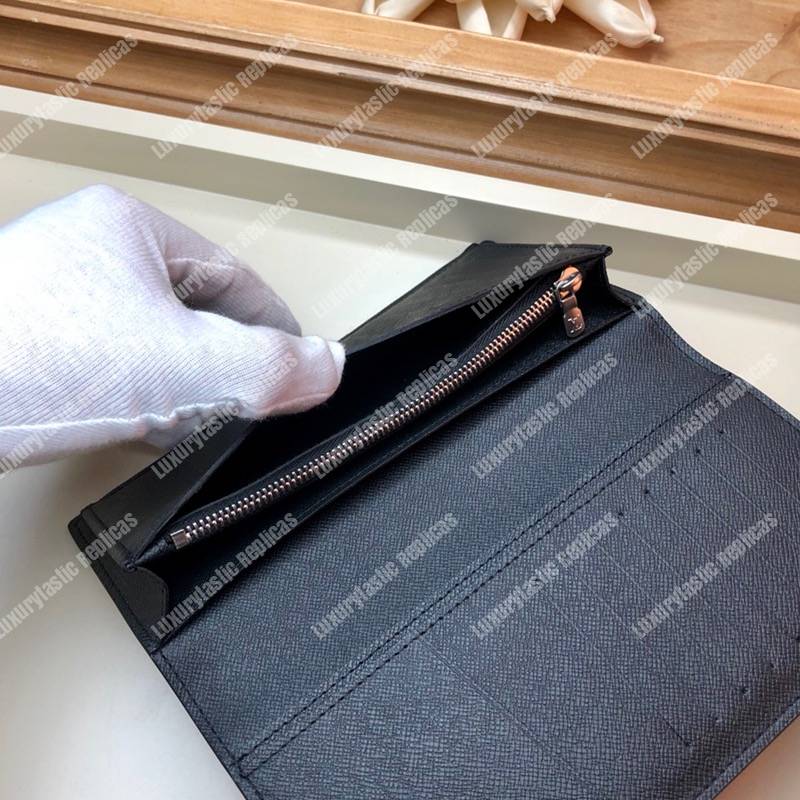 LV Brazza Wallet Monogram Marron