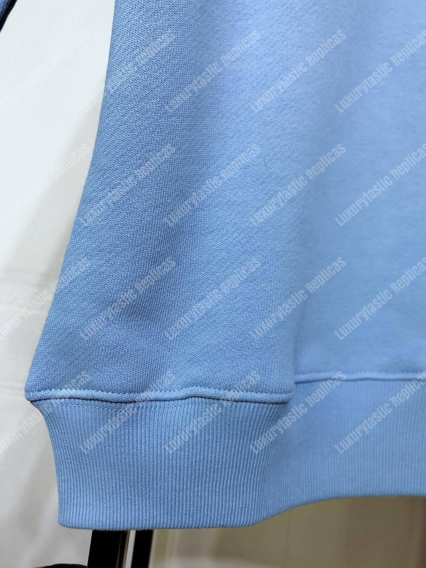 G*u*i disney x G*u*i oversize sweatshirt light blue