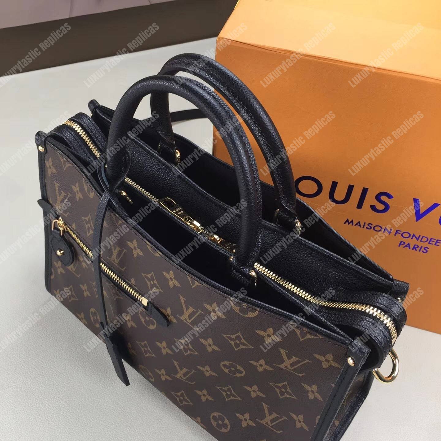 LV Popincourt PM Monogram Black