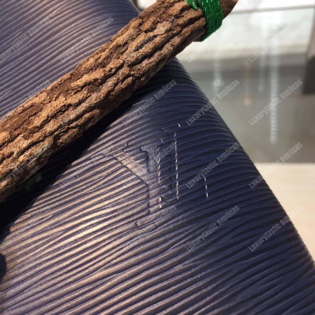 LV NéoNoé Bag Epi Leather Indigo