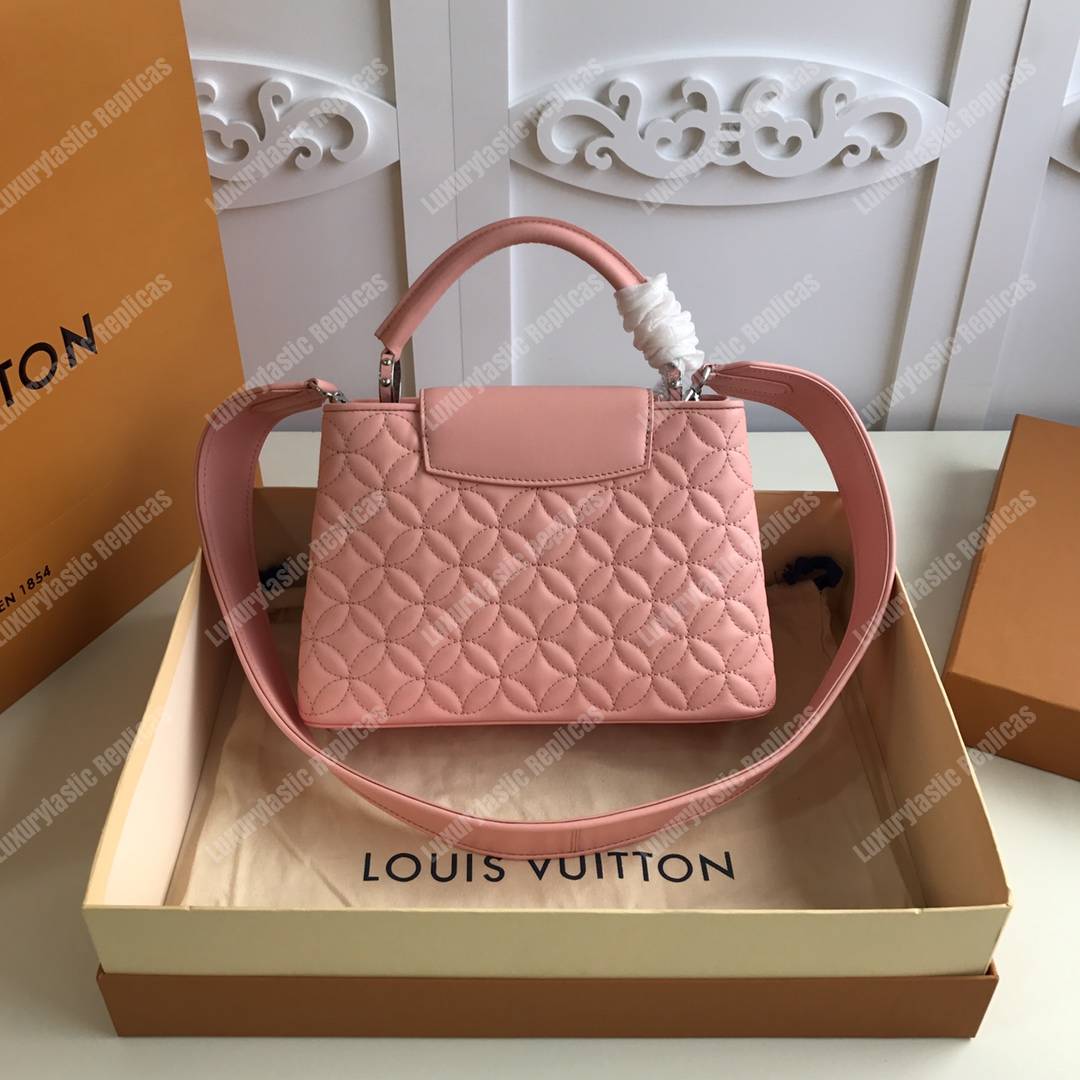 LV Capucines BB Rose Sweet