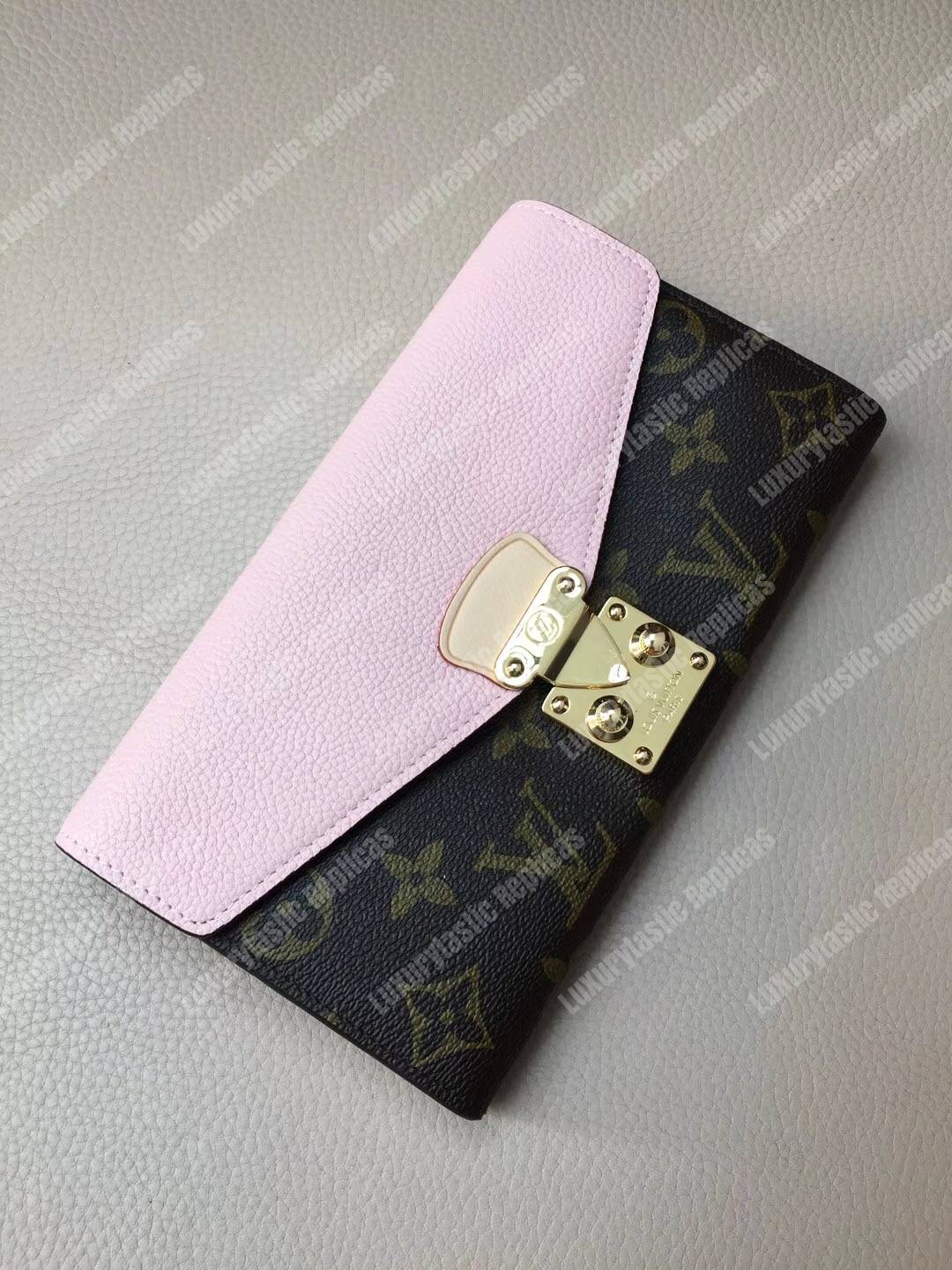 LV Pallet Wallet Monogram Taurillon Leather