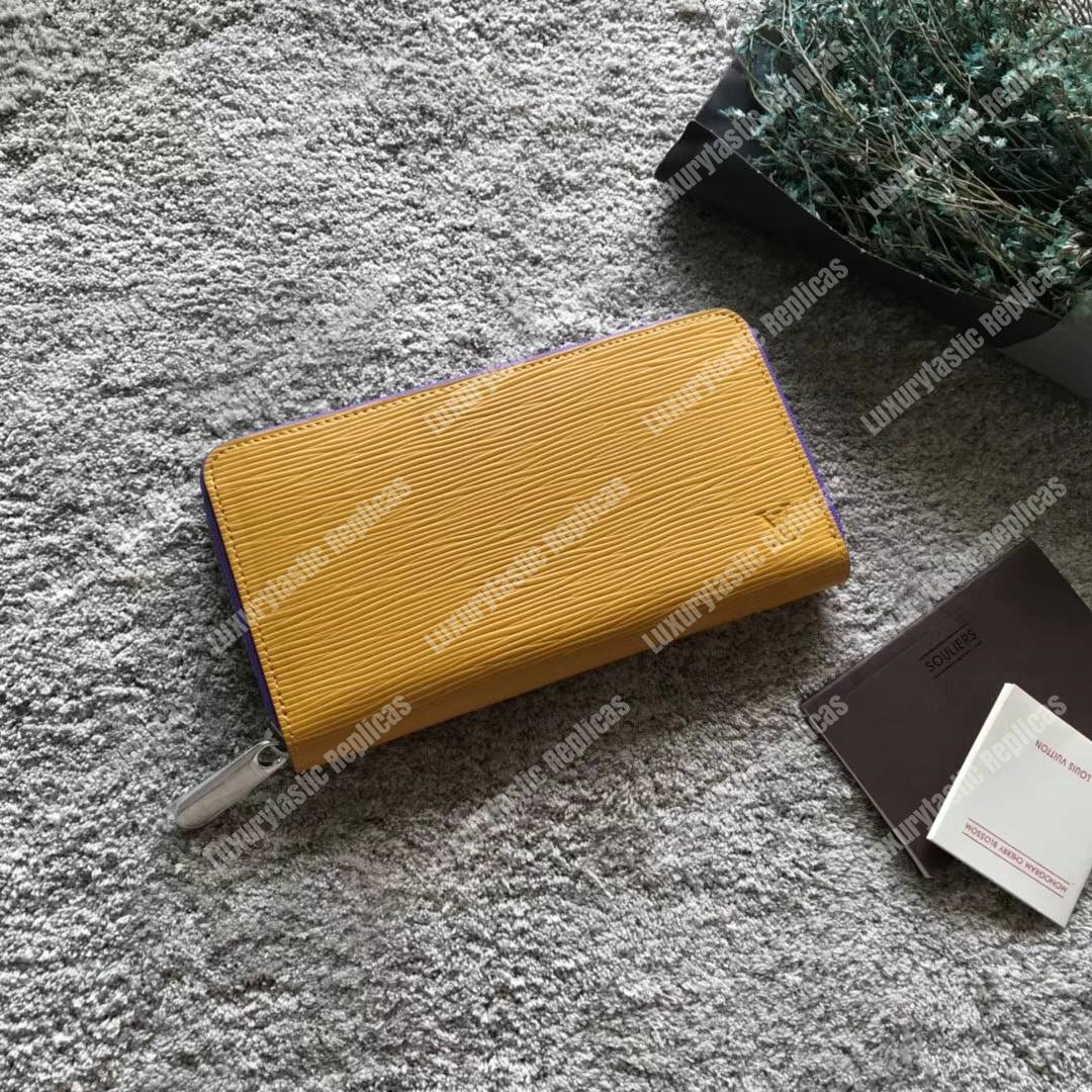 LV Zippy Wallet Epi Leather Citron