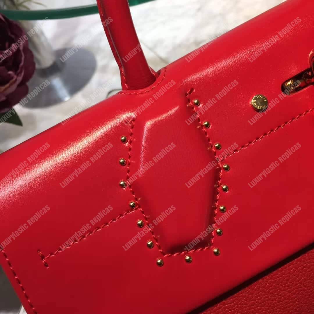 LV Pochette City Steamer Taurillon Leather