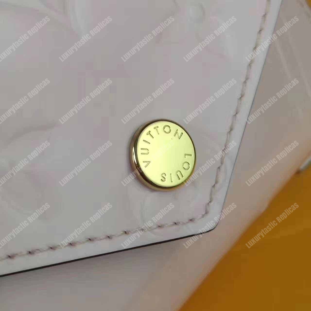 LV Victorie Wallet Monogram Vernis Leather Rose Ballerine