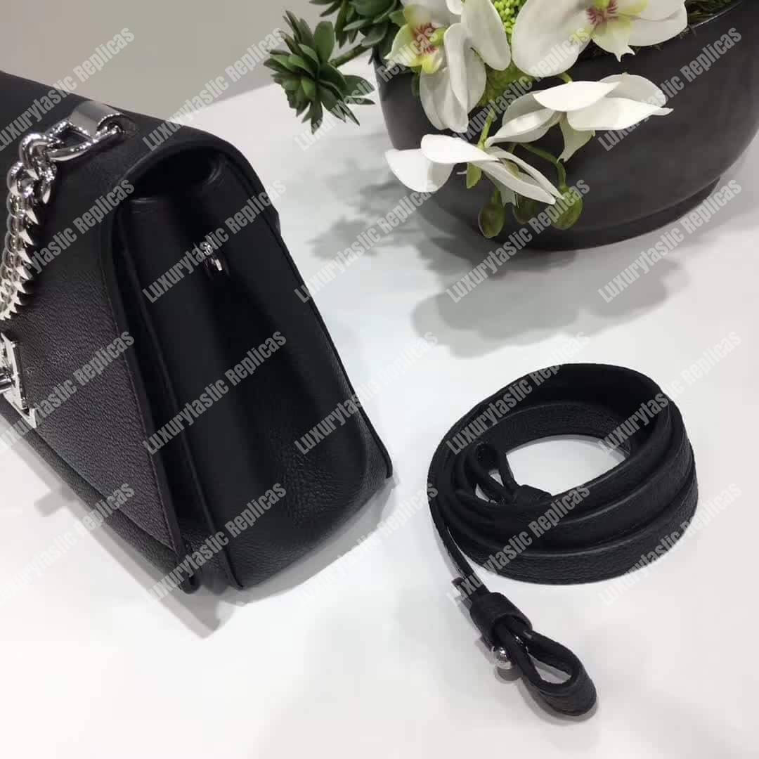 LV Lockme II BB Bag Taurillon Leather Noir