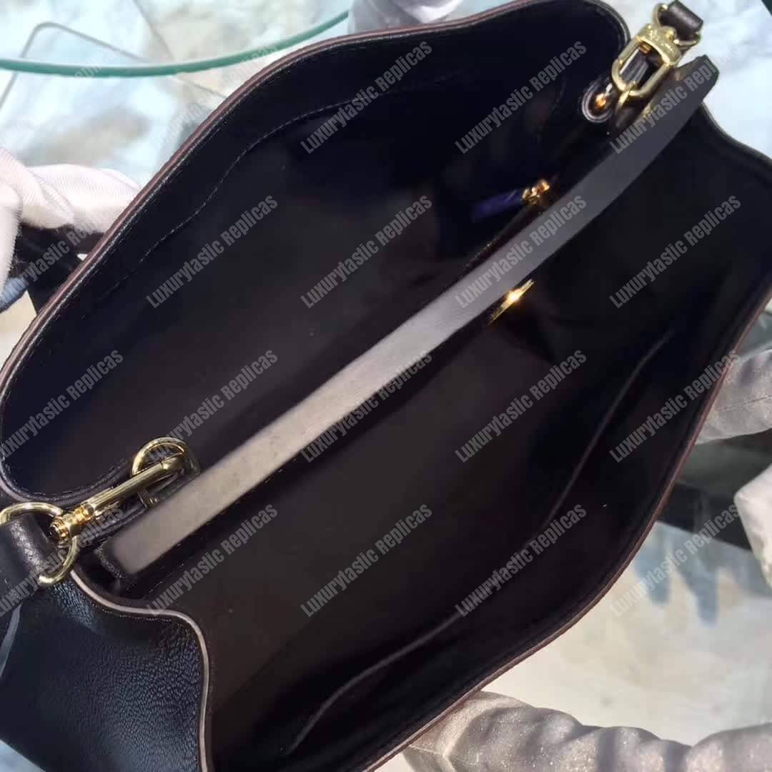 LV Florine Tote Bag Monogram Canvas Noir