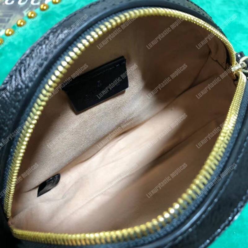 G*u*i ophidia mini round shoulder bag red