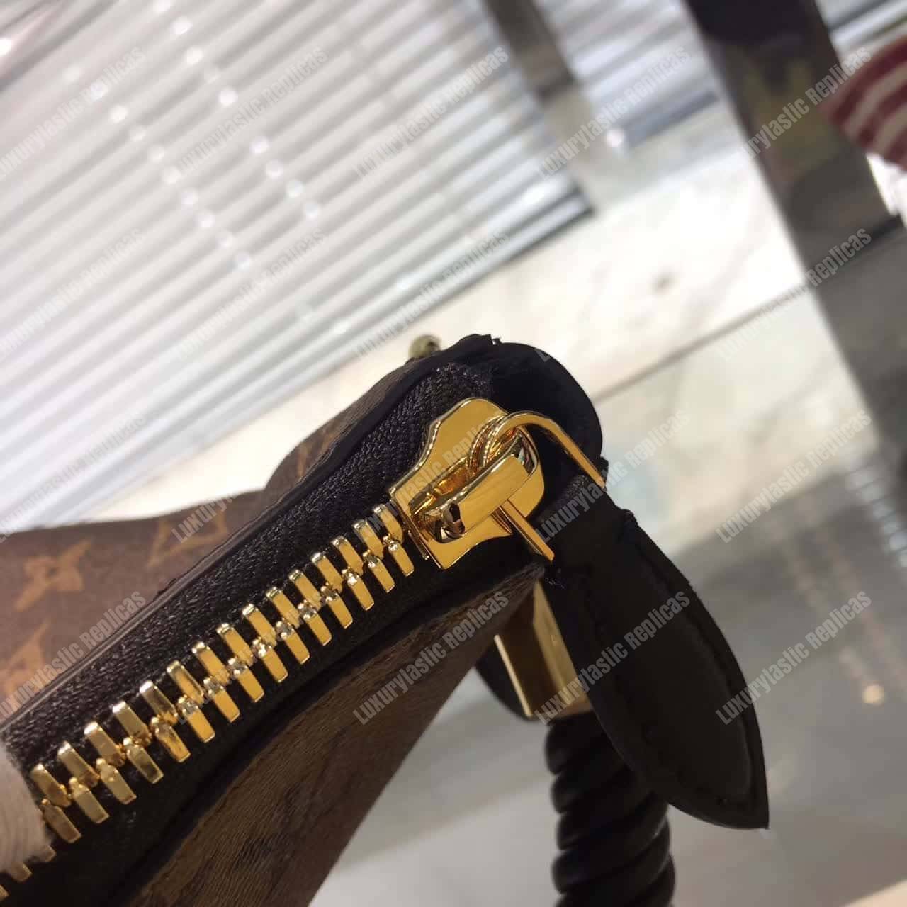 LV Triangle Softy Shoulder Bag Monogram